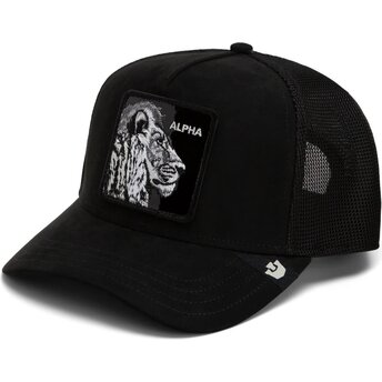 Mütsid kumer must snapback Black Out Lion Blackened Metallic Alpha The Farm Goorin Bros.