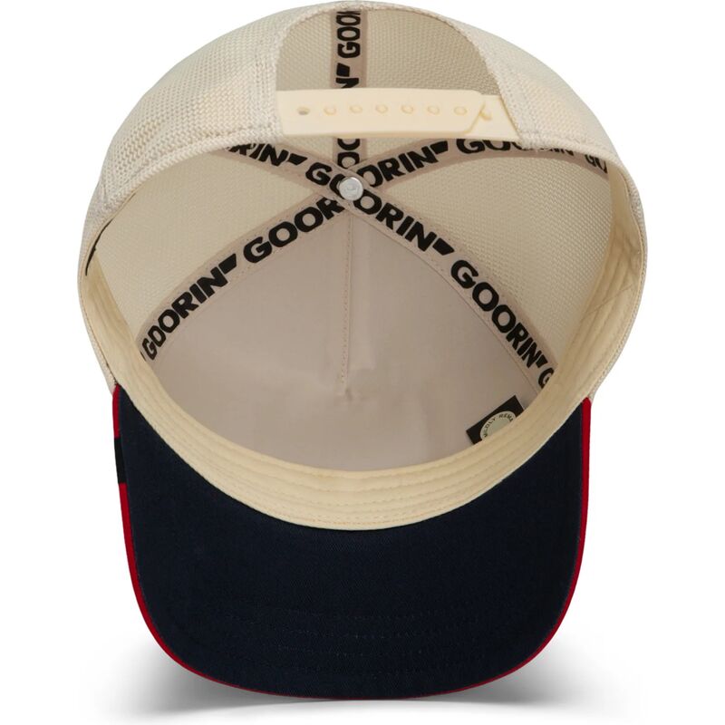mutsid-kumer-punane-snapback-the-suede-rooster-microsuede-cock-the-farm-goorin-bros