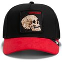 mutsid-kumer-must-snapback-cancelled-skull-microsuede-the-farm-goorin-bros