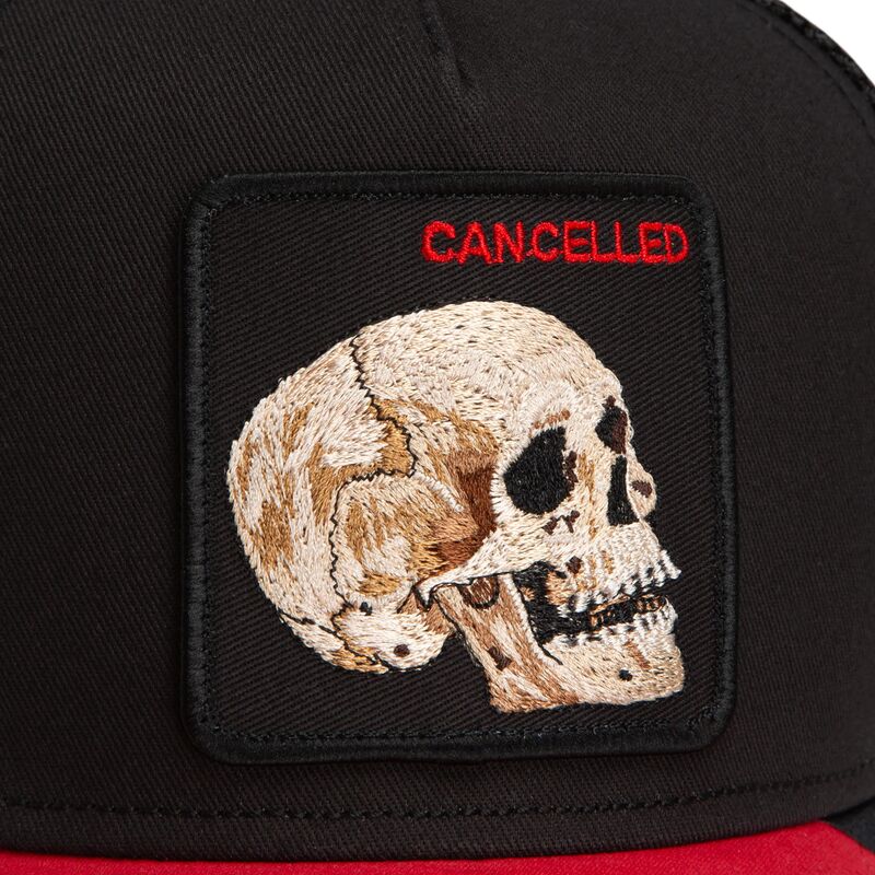 mutsid-kumer-must-snapback-cancelled-skull-microsuede-the-farm-goorin-bros