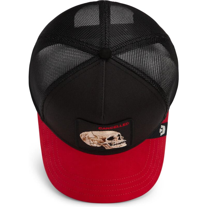 mutsid-kumer-must-snapback-cancelled-skull-microsuede-the-farm-goorin-bros