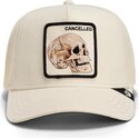 mutsid-kumer-beez-snapback-suede-cancelled-skull-microsuede-the-farm-goorin-bros