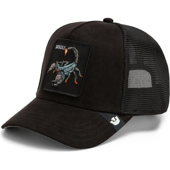 Mütsid kumer must snapback Suede Scorpion Microsuede The Farm Goorin Bros.
