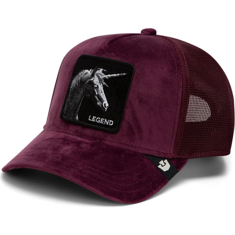 mutsid-kumer-punane-snapback-velour-legend-the-farm-goorin-bros
