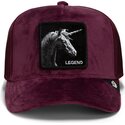 mutsid-kumer-punane-snapback-velour-legend-the-farm-goorin-bros
