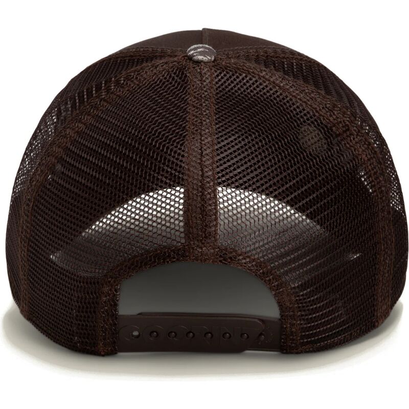 mutsid-kumer-pruun-snapback-engraved-dog-camo-glitch-the-farm-goorin-bros