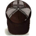 mutsid-kumer-pruun-snapback-engraved-dog-camo-glitch-the-farm-goorin-bros