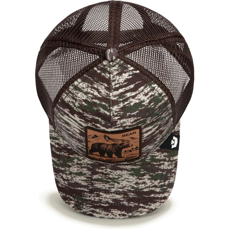 mutsid-kumer-kamuflaaz-snapback-engraved-bear-camo-glitch-the-farm-goorin-bros