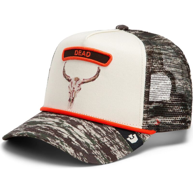 mutsid-kumer-kamuflaaz-snapback-rocker-dead-camo-glitch-skull-the-farm-goorin-bros