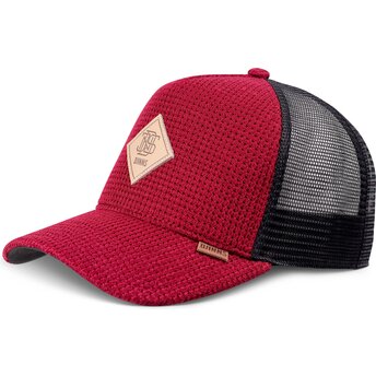 Mütsid kumer punane snapback HFT Knitted Fab Djinns