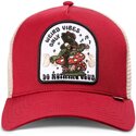 mutsid-kumer-punane-snapback-hft-do-nothing-club-weird-vibes-frog-djinns