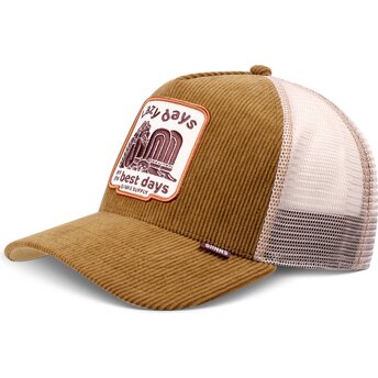 Mütsid kumer pruun snapback HFT Lazy Days Djinns