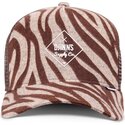 mutsid-kumer-pruun-snapback-hft-rubbertigerstripes-djinns