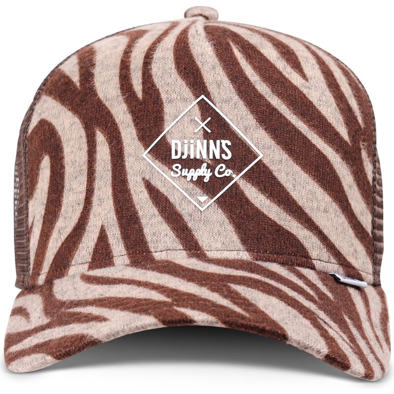 mutsid-kumer-pruun-snapback-hft-rubbertigerstripes-djinns