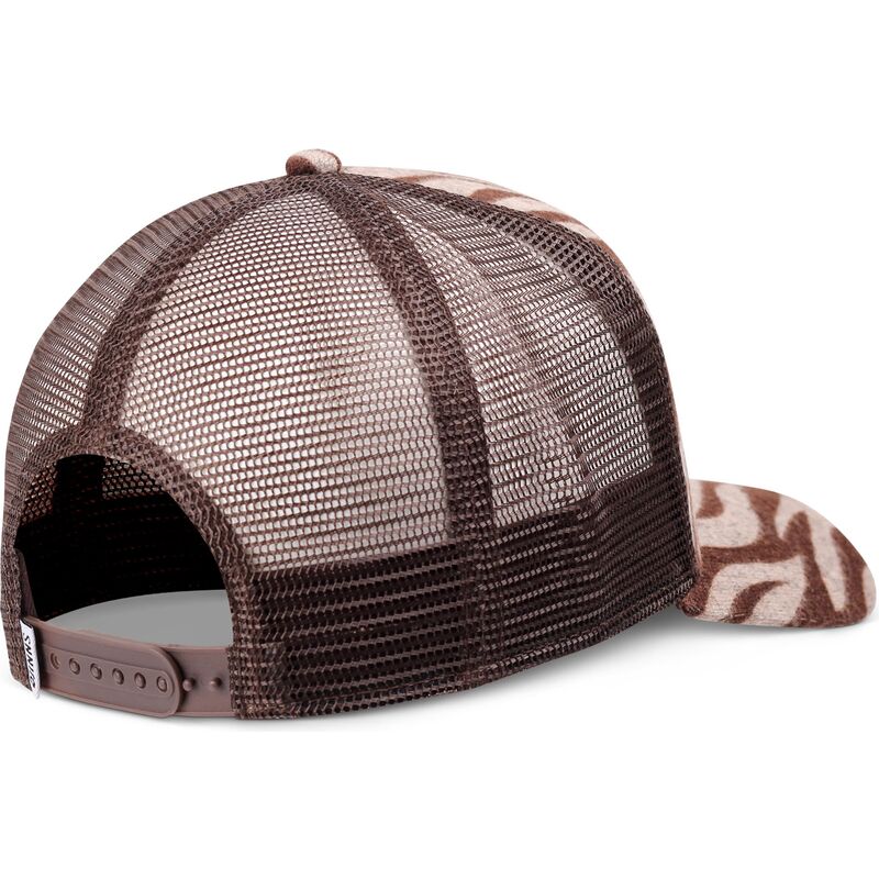 mutsid-kumer-pruun-snapback-hft-rubbertigerstripes-djinns