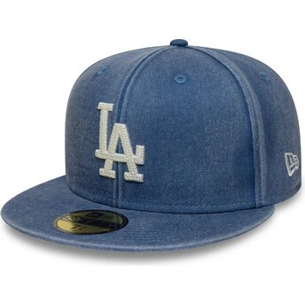 Mütsid lame sinine liibuv 59FIFTY Washed Los Angeles Dodgers MLB New Era