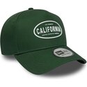mutsid-kumer-roheline-snapback-9forty-e-frame-rubber-california-los-angeles-new-era