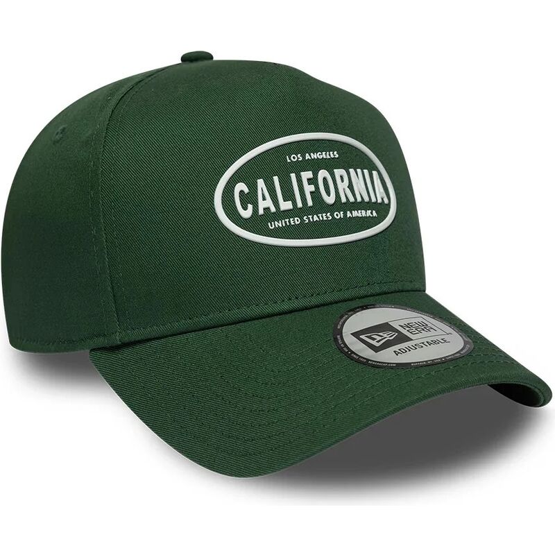 mutsid-kumer-roheline-snapback-9forty-e-frame-rubber-california-los-angeles-new-era