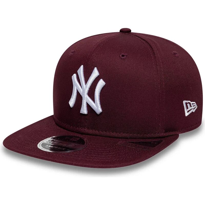 mutsid-lame-punane-snapback-9fifty-original-fit-league-essential-new-york-yankees-mlb-new-era