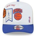 mutsid-kumer-valge-snapback-hardwood-classics-9fifty-a-frame-precurved-new-york-knicks-nba-new-era