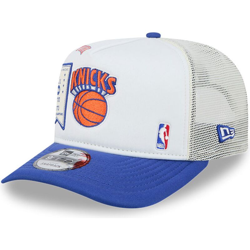 mutsid-kumer-valge-snapback-hardwood-classics-9fifty-a-frame-precurved-new-york-knicks-nba-new-era