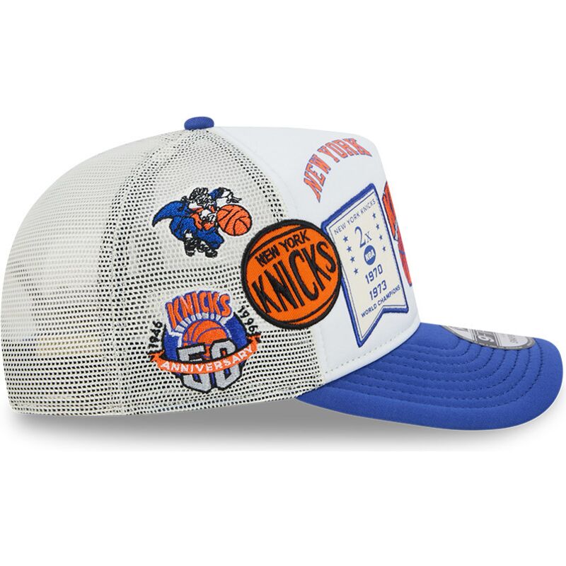 mutsid-kumer-valge-snapback-hardwood-classics-9fifty-a-frame-precurved-new-york-knicks-nba-new-era
