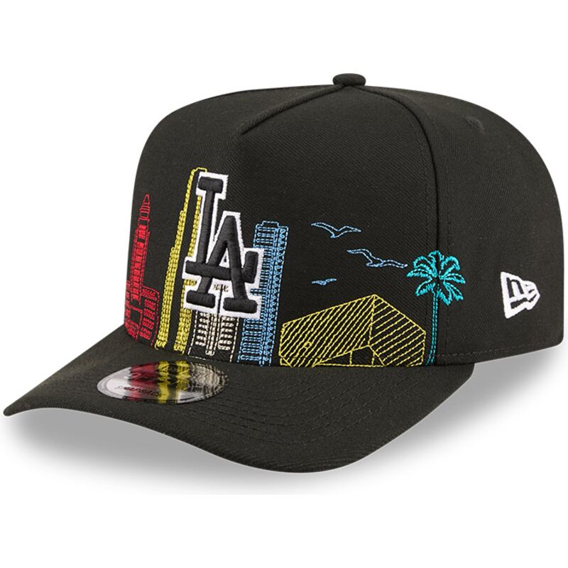 mutsid-kumer-must-snapback-9fifty-a-frame-precurved-skyline-los-angeles-dodgers-mlb-new-era