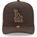 mutsid-kumer-pruun-snapback-9fifty-a-frame-precurved-visor-pin-los-angeles-dodgers-mlb-new-era