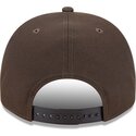 mutsid-kumer-pruun-snapback-9fifty-a-frame-precurved-visor-pin-los-angeles-dodgers-mlb-new-era
