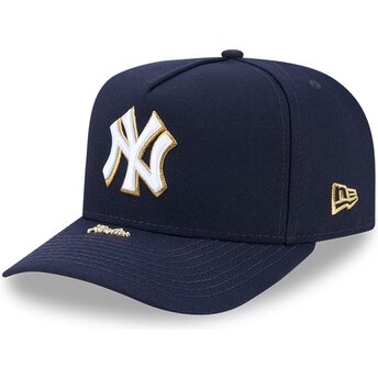 Mütsid kumer meresinine snapback 9FIFTY A Frame Precurved Visor Pin New York Yankees MLB New Era