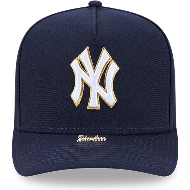 mutsid-kumer-meresinine-snapback-9fifty-a-frame-precurved-visor-pin-new-york-yankees-mlb-new-era