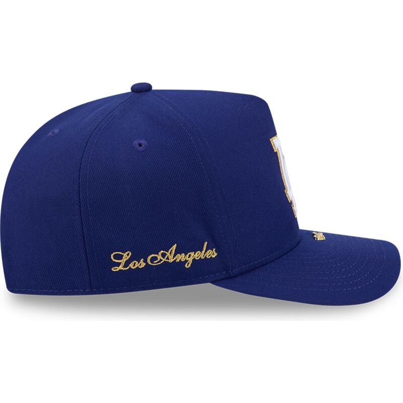 mutsid-kumer-sinine-snapback-9fifty-a-frame-precurved-visor-pin-los-angeles-dodgers-mlb-new-era