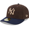 mutsid-kumer-pruun-liibuv-59fifty-precurved-new-york-yankees-mlb-new-era