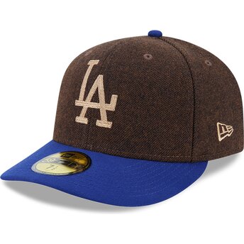 Mütsid kumer pruun liibuv 59FIFTY Precurved Los Angeles Dodgers MLB New Era