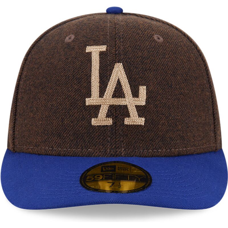 mutsid-kumer-pruun-liibuv-59fifty-precurved-los-angeles-dodgers-mlb-new-era