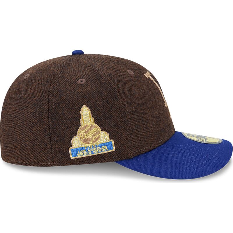 mutsid-kumer-pruun-liibuv-59fifty-precurved-los-angeles-dodgers-mlb-new-era