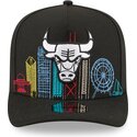 mutsid-kumer-must-snapback-9fifty-a-frame-precurved-skyline-chicago-bulls-nba-new-era
