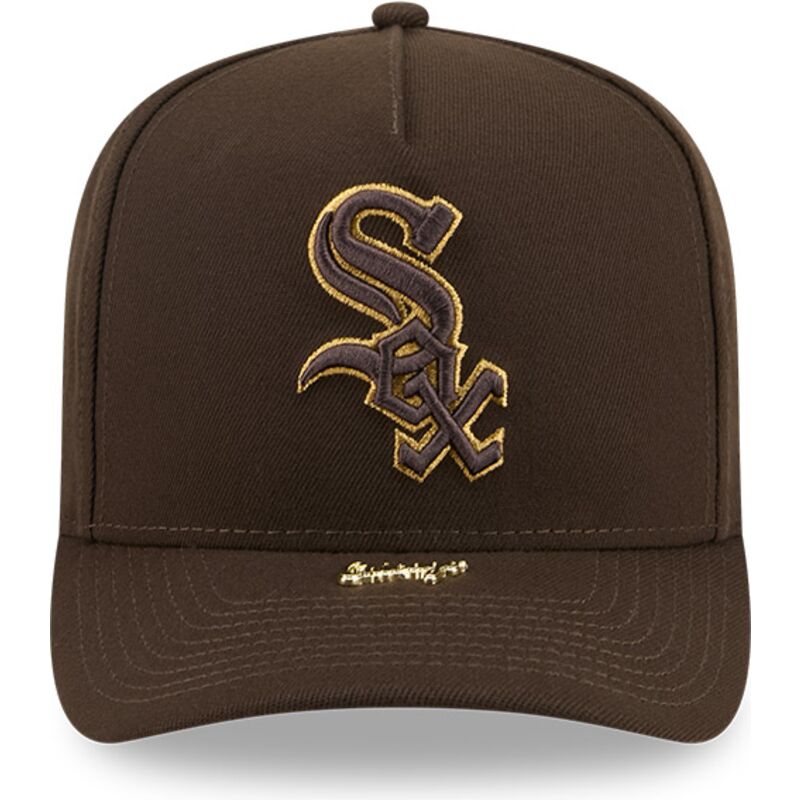 mutsid-kumer-pruun-snapback-9fifty-a-frame-precurved-visor-pin-chicago-white-sox-mlb-new-era mutsid-kumer-pruun-snapback-9fifty-a-frame-precurved-visor-pin-chicago-white-sox-mlb-new-era