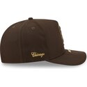 mutsid-kumer-pruun-snapback-9fifty-a-frame-precurved-visor-pin-chicago-white-sox-mlb-new-era