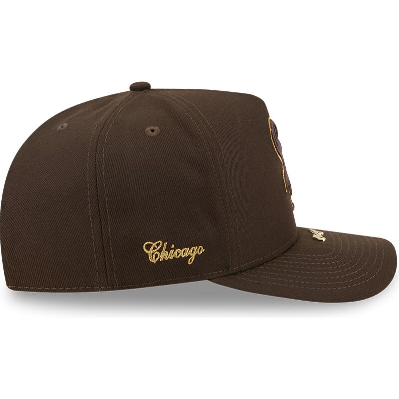 mutsid-kumer-pruun-snapback-9fifty-a-frame-precurved-visor-pin-chicago-white-sox-mlb-new-era mutsid-kumer-pruun-snapback-9fifty-a-frame-precurved-visor-pin-chicago-white-sox-mlb-new-era