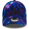 mutsid-kumer-mitmevarviline-snapback-lastele-9forty-all-over-print-space-new-york-yankees-mlb-new-era