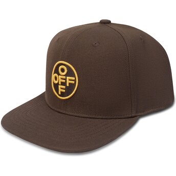 Mütsid lame pruun snapback Off Embroidered Twill L/AB c/o Off-White™