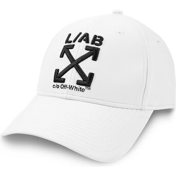 Mütsid kumer valge reguleeritav Clamp Arrows PU Leather L/AB c/o Off-White™