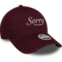 mutsid-kumer-punane-reguleeritav-9twenty-slogan-sorry-i-m-late-new-era