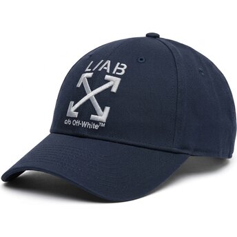 Mütsid kumer meresinine reguleeritav Clamp Arrows Twill L/AB c/o Off-White™