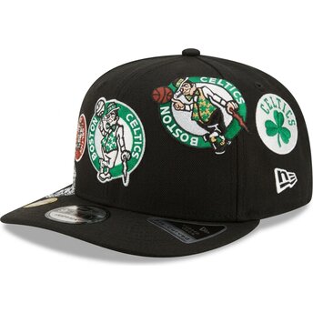 Mütsid kumer must snapback 9FIFTY A Frame Precurved Multi Patch Boston Celtics NBA New Era
