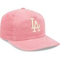 mutsid-kumer-roosa-reguleeritav-19twenty-precurved-corduroy-pastel-los-angeles-dodgers-mlb-new-era
