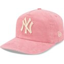 mutsid-kumer-roosa-reguleeritav-19twenty-precurved-corduroy-pastel-new-york-yankees-mlb-new-era