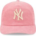 mutsid-kumer-roosa-reguleeritav-19twenty-precurved-corduroy-pastel-new-york-yankees-mlb-new-era