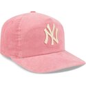 mutsid-kumer-roosa-reguleeritav-19twenty-precurved-corduroy-pastel-new-york-yankees-mlb-new-era